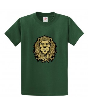 Gothic Lion Classic Unisex Kids and Adults T-Shirt